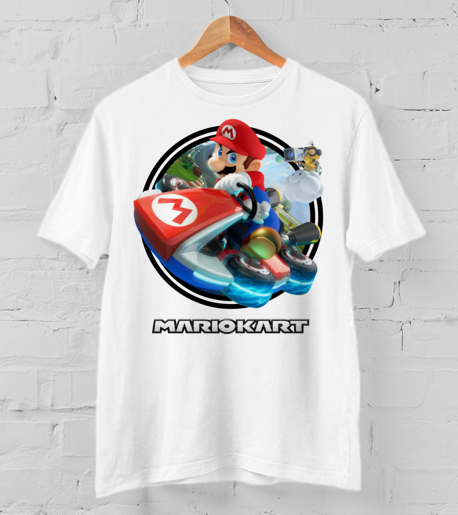 Mario Kart Racing Adventure With Iconic Game Characters T-Shirt