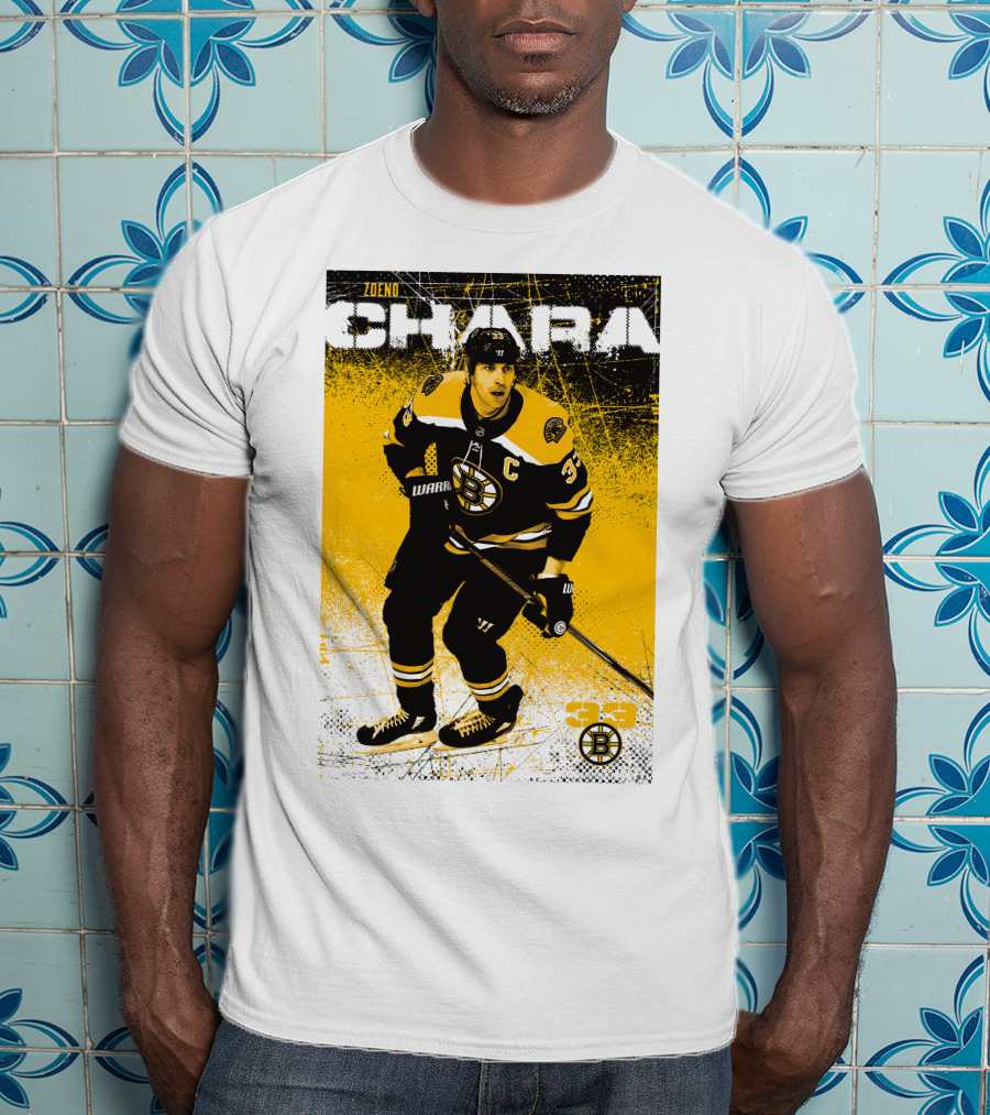 Zdeno Chara Boston Bruins 33 Hockey Captain T-Shirt