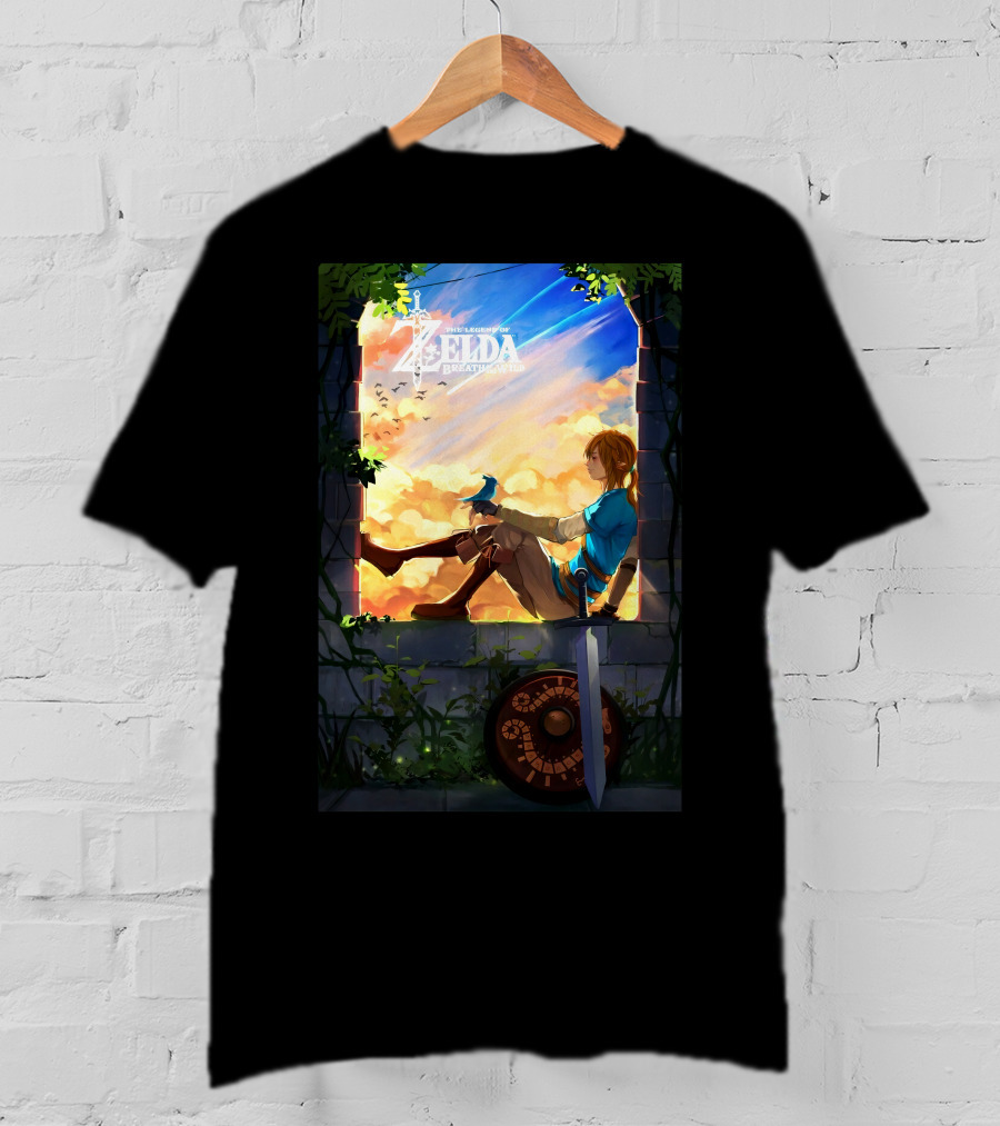The Legend Of Zelda Breath Of The Wild Heroic Reflection T-Shirt