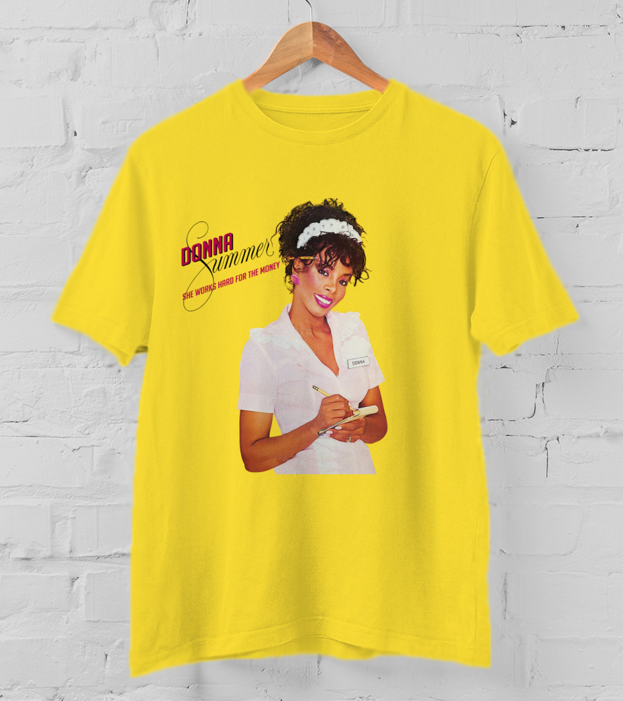 Donna Summer She Works Hard For The Money T-Shirt