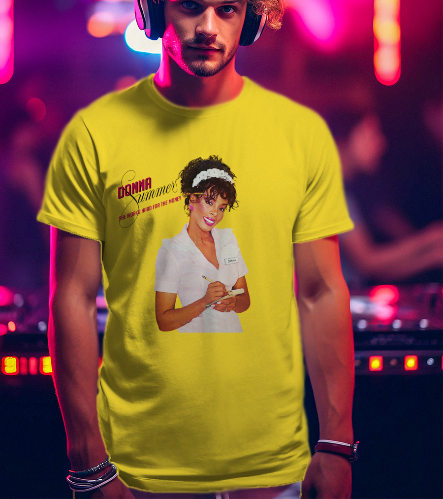 Donna Summer She Works Hard For The Money T-Shirt
