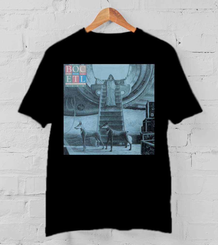 BOC Extraterrestrial Live Blue Öyster Cult ETL Retro T-Shirt