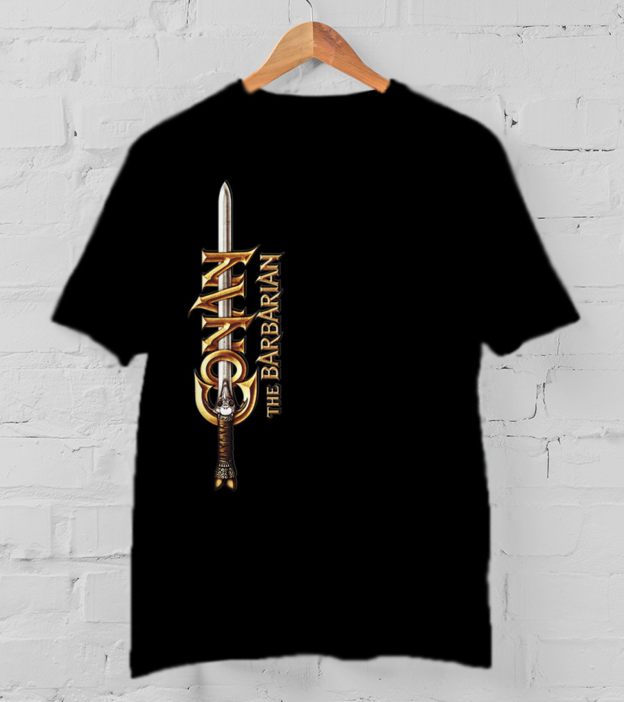 Conan The Barbarian Sword Logo CB 036 T-Shirt