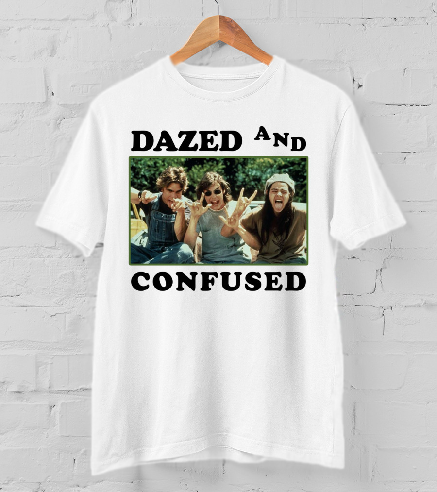 Dazed And Confused 1993 Movie Cast Rock Hands Scene T-Shirt