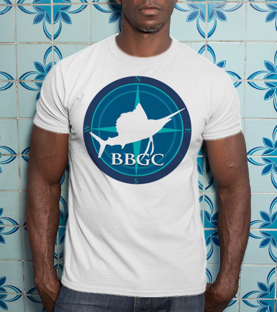 Bimini Big Game Club BBGC Sailfish Compass T-Shirt