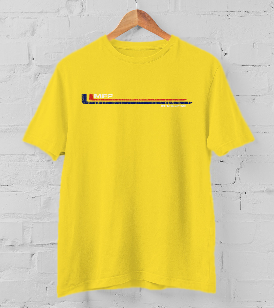 19 MFP Interceptor Yellow And Blue T-Shirt