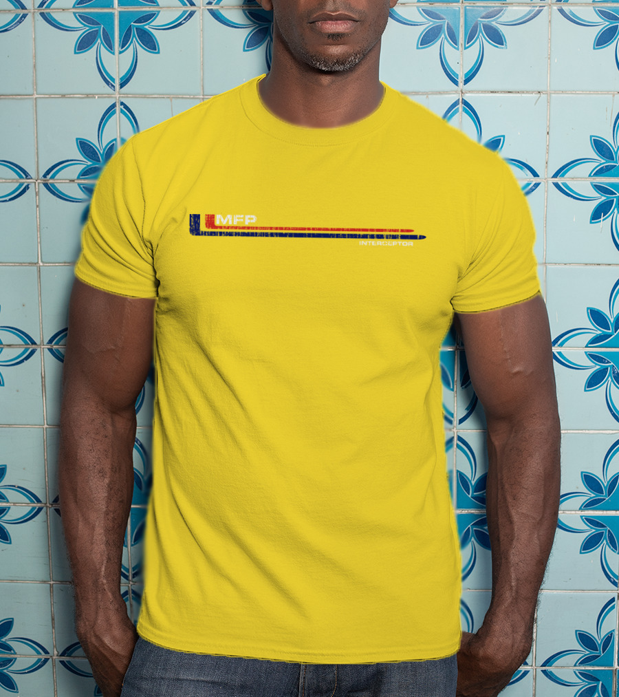 19 MFP Interceptor Yellow And Blue T-Shirt