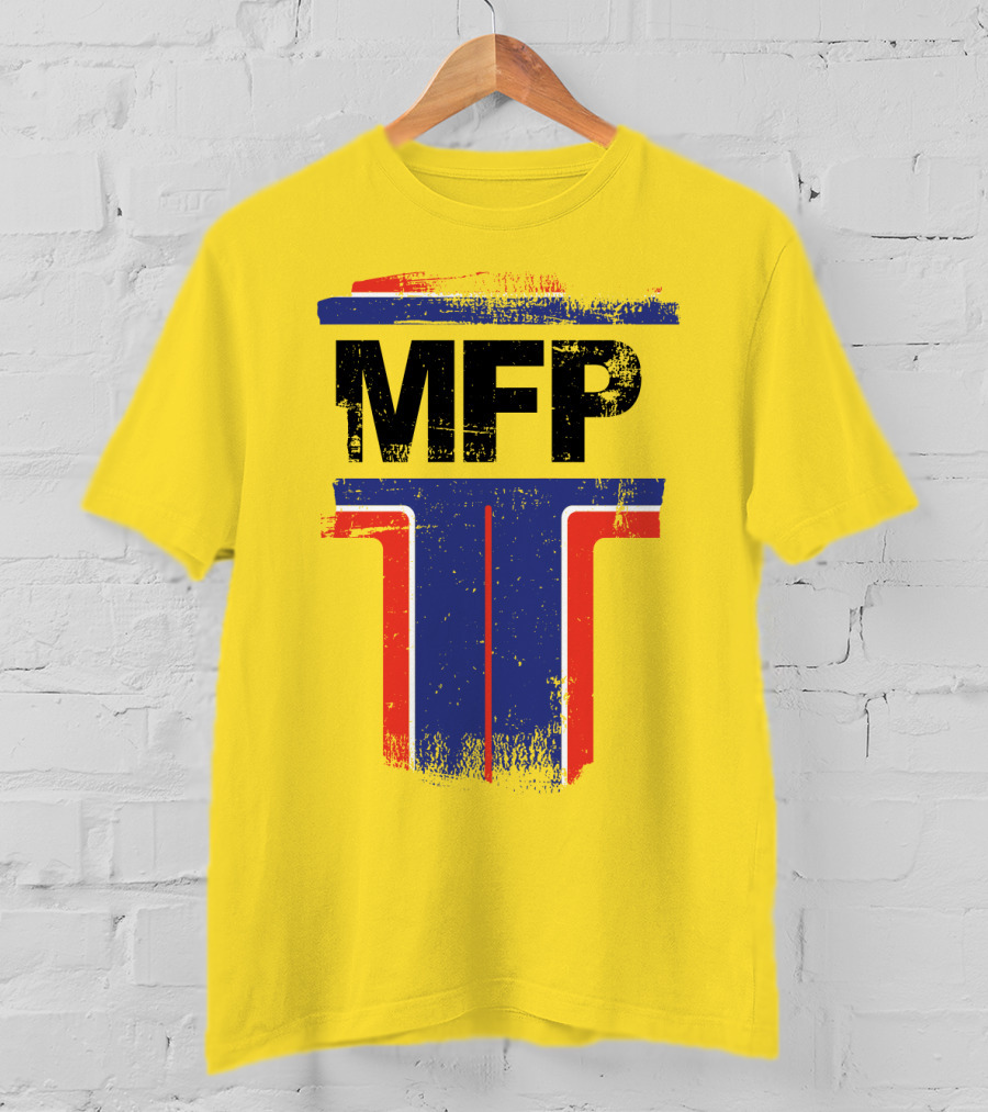 Mad Max MFP Main Force Patrol Vintage Logo Ao Vang T-Shirt