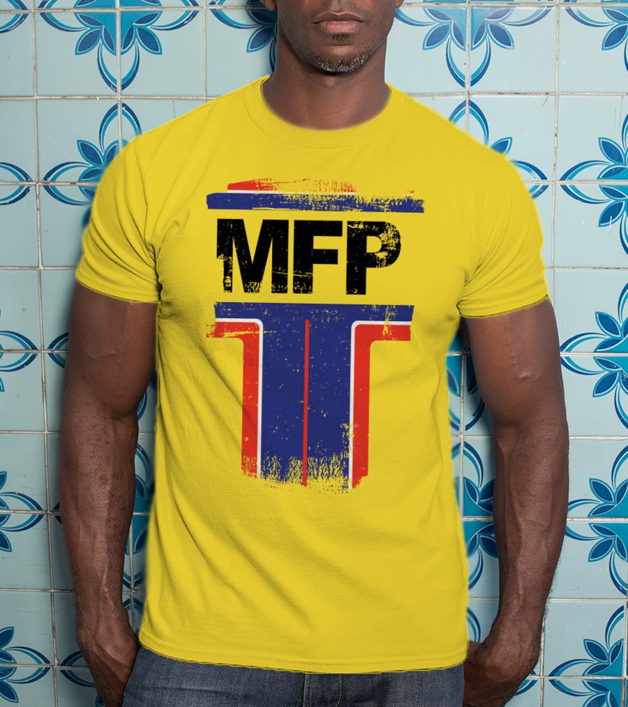 Mad Max MFP Main Force Patrol Vintage Logo Ao Vang T-Shirt