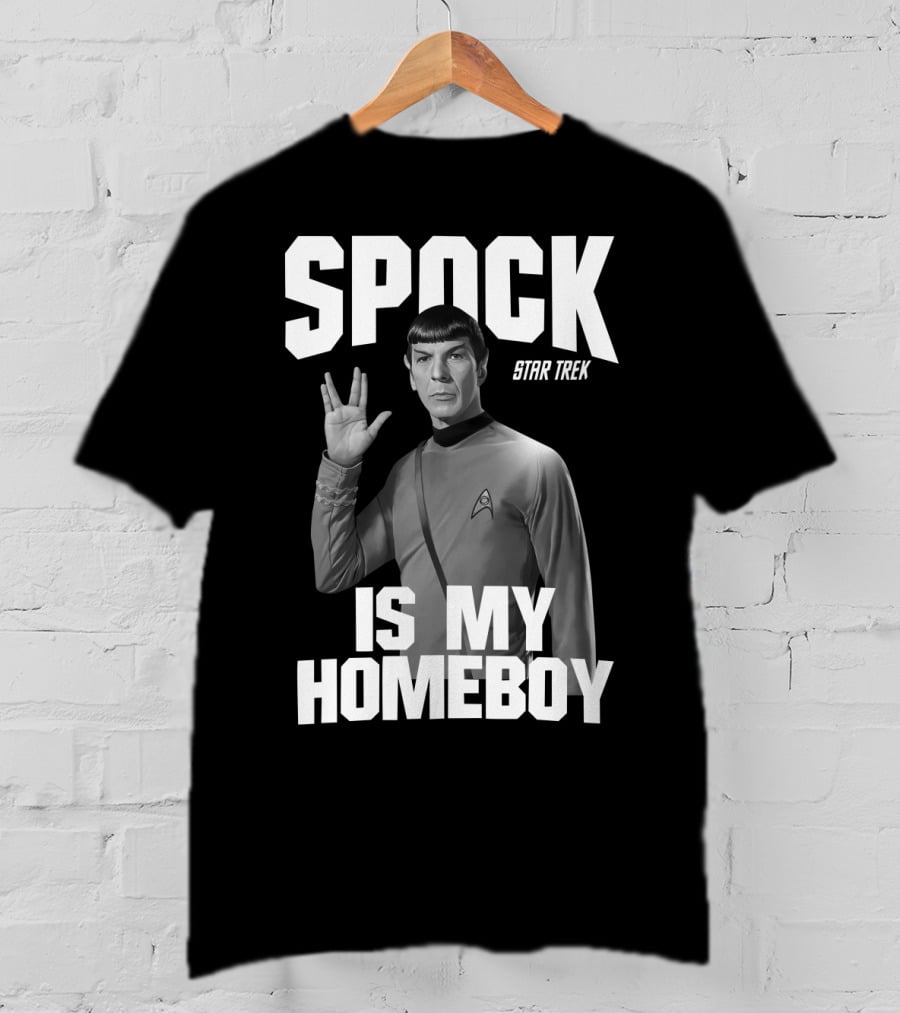 Spock Star Trek Is My Homeboy T-Shirt