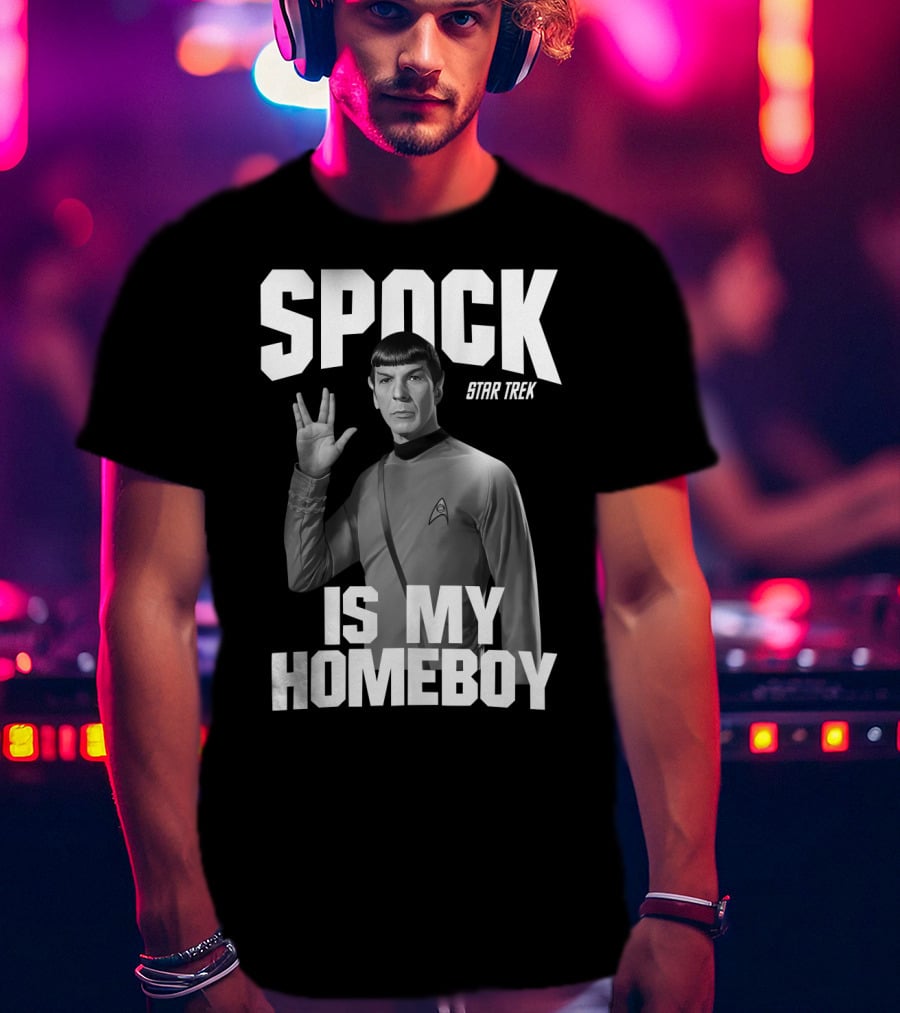 Spock Star Trek Is My Homeboy T-Shirt