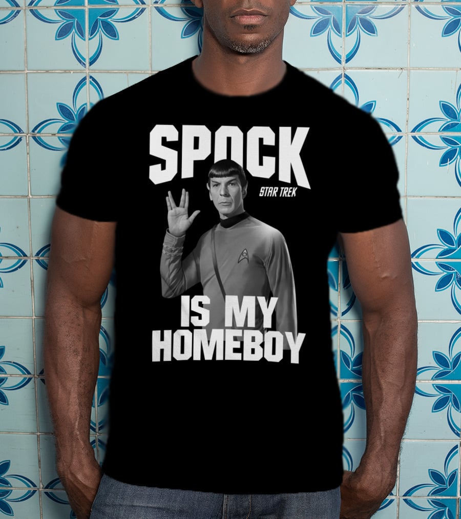 Spock Star Trek Is My Homeboy T-Shirt