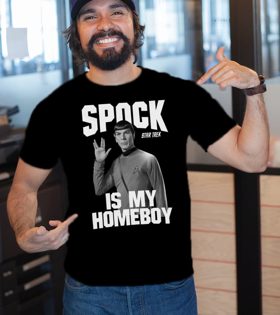Spock Star Trek Is My Homeboy T-Shirt