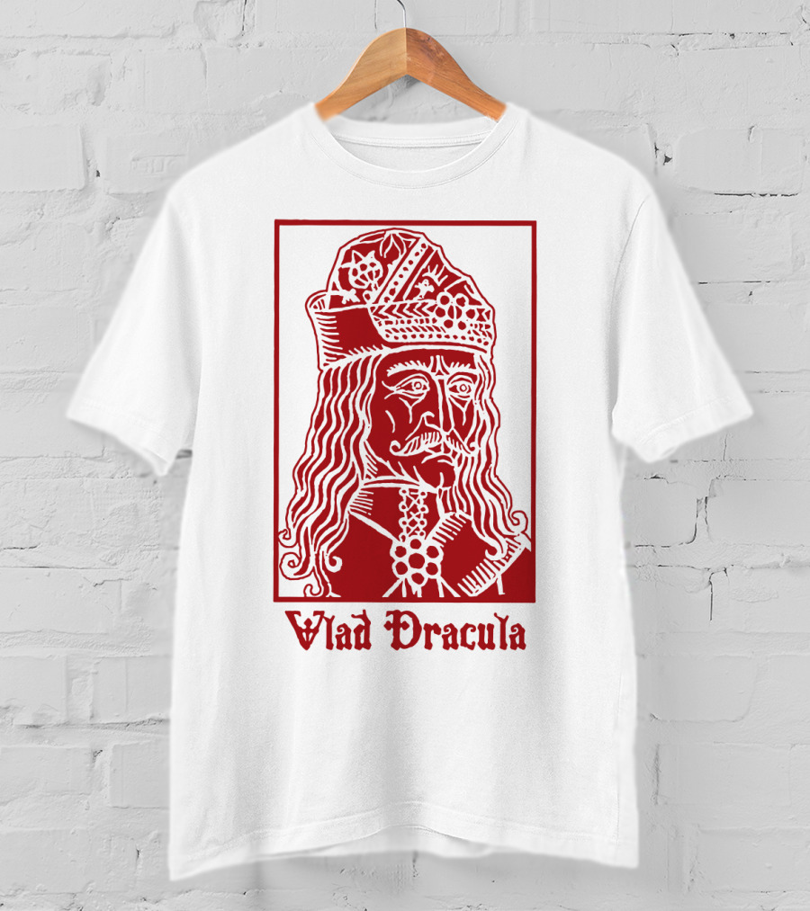 Vlad Dracula Vampire Icon Gothic T-Shirt