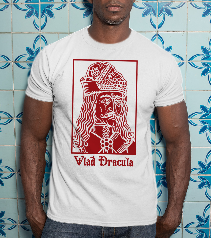Vlad Dracula Vampire Icon Gothic T-Shirt