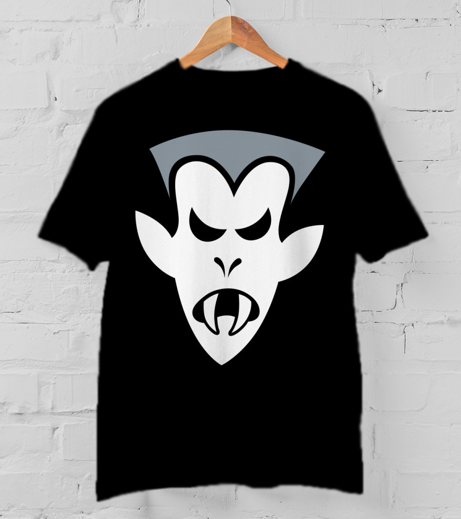 Halloween Angry Vampire Face T-Shirt