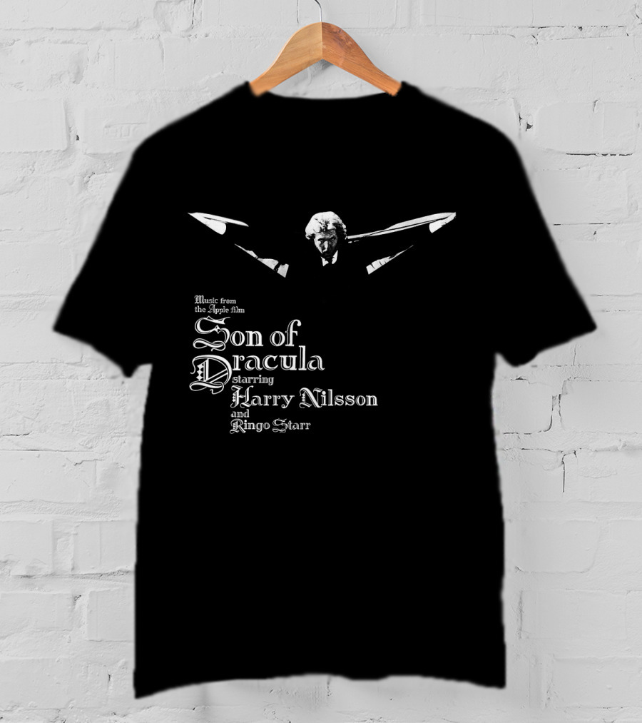 Music From Apple Film Son Of Dracula Starring Harry Nilsson Ringo Starr T-Shirt