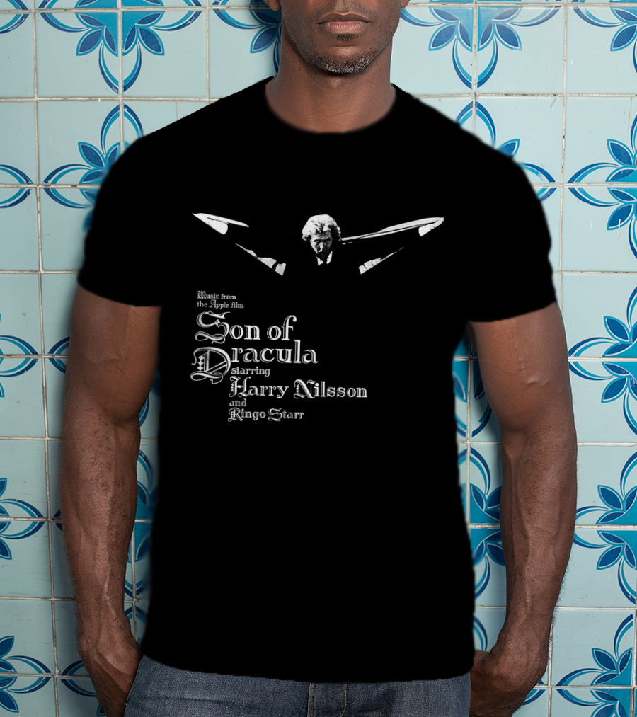 Music From Apple Film Son Of Dracula Starring Harry Nilsson Ringo Starr T-Shirt