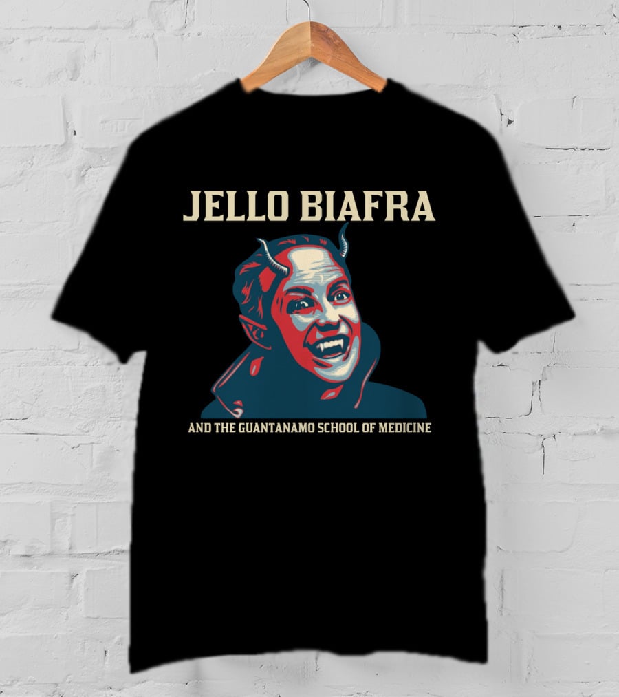 Jello Biafra And The Guantanamo School Of Medicine Vampire T-Shirt
