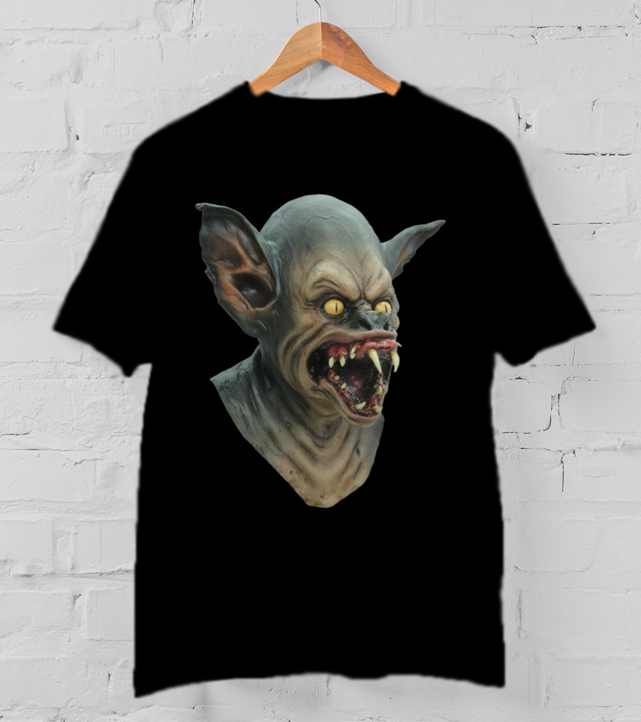 Mask Dracula Horror Bat Creature Monster T-Shirt