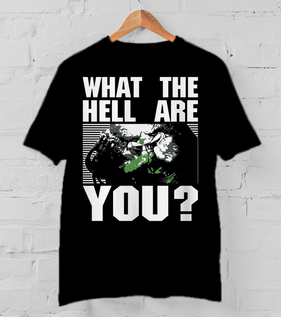 Predator Alien What The Hell Are You? T-Shirt