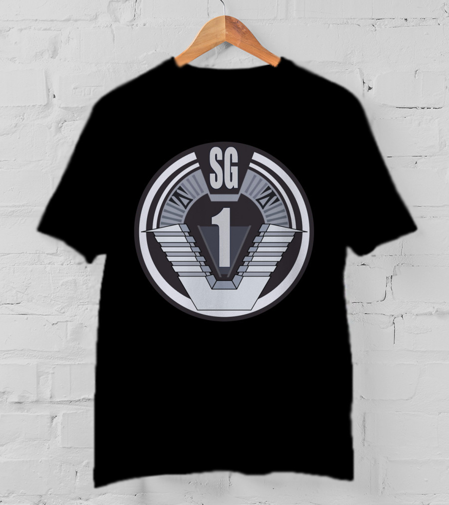 SG1 Roman Numerals Badge T-Shirt