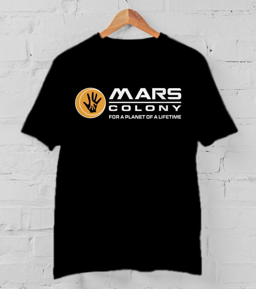 Mars Colony For A Planet Of A Lifetime Total Recall T-Shirt