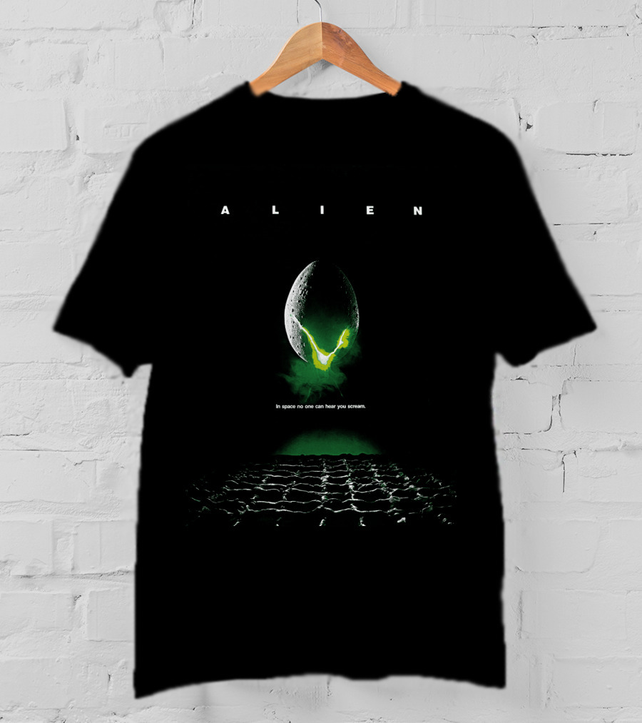 Alien 1979 In Space No One Can Hear You Scream T-Shirt