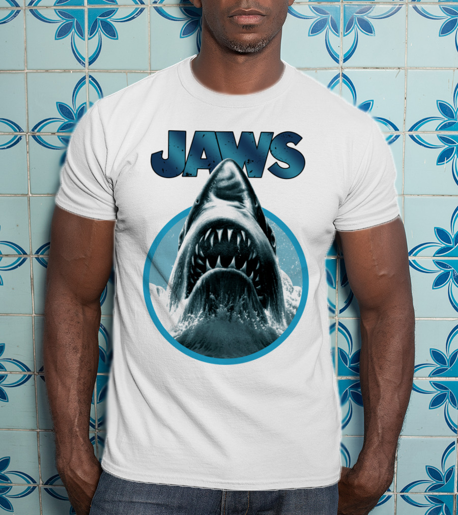 JAWS Shark Iconic Movie T-Shirt
