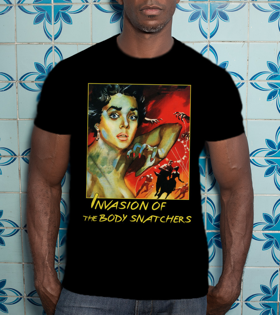 Invasion Of The Body Snatchers 1978 Classic Horror Movie Cover T-Shirt
