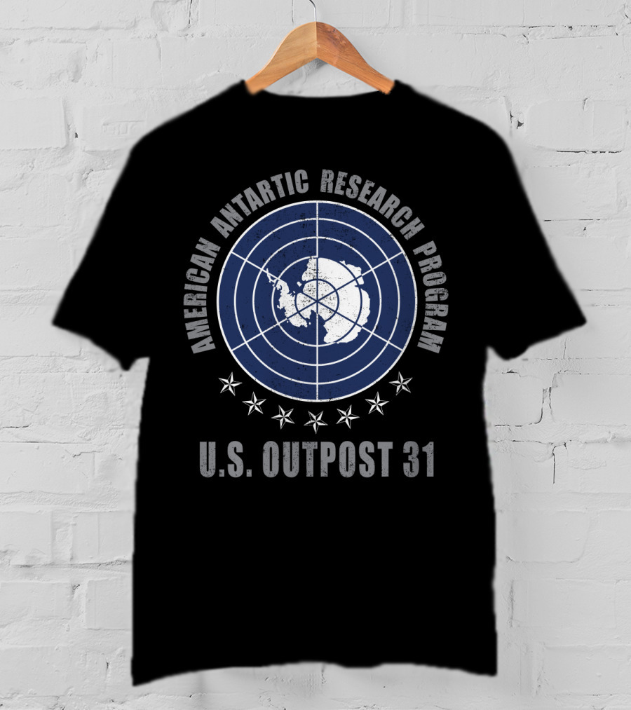 American Antarctic Research Program U.S. Outpost 31 The Thing T-Shirt