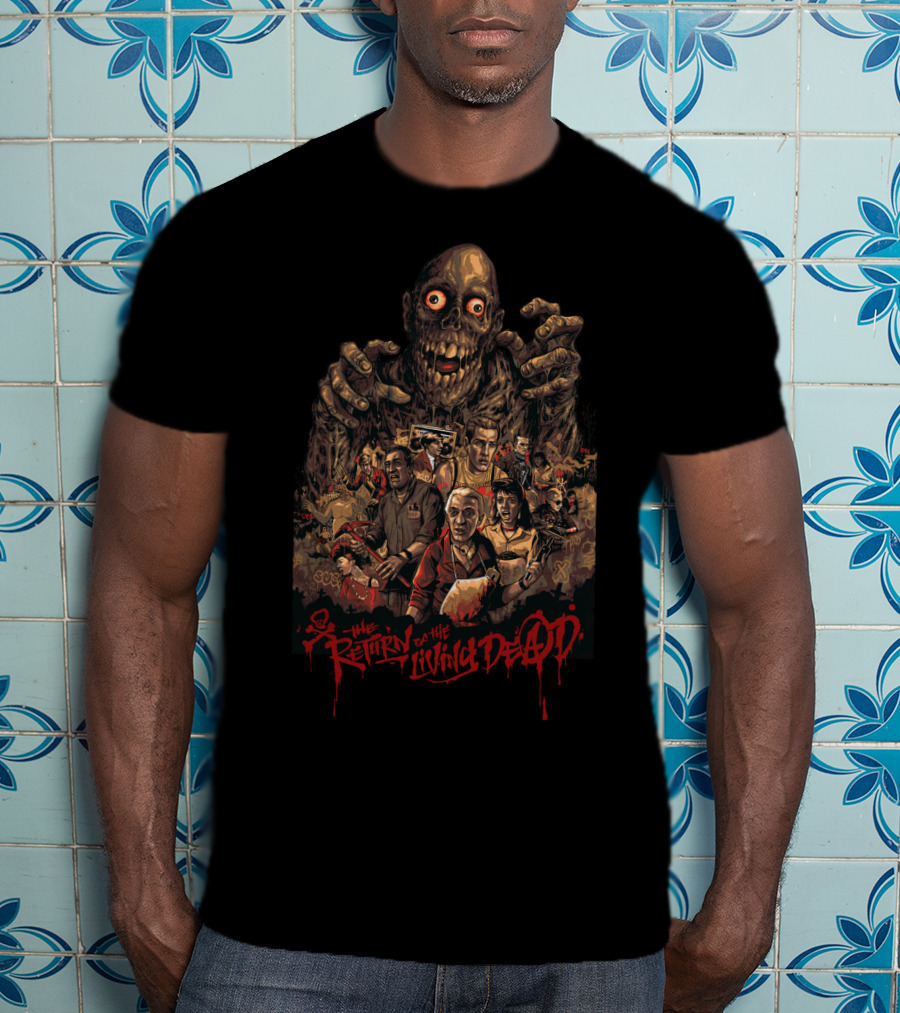 The Return Of The Living Dead Zombie Horde T-Shirt