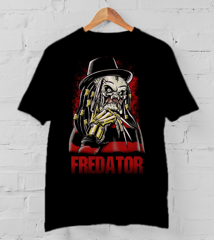 Freddy Krueger Predator Mashup FREDATOR T-Shirt