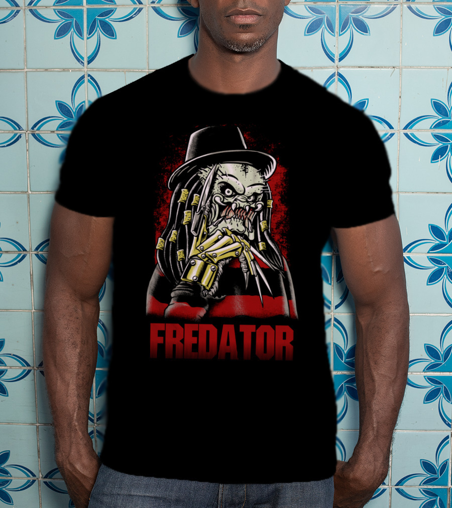 Freddy Krueger Predator Mashup FREDATOR T-Shirt