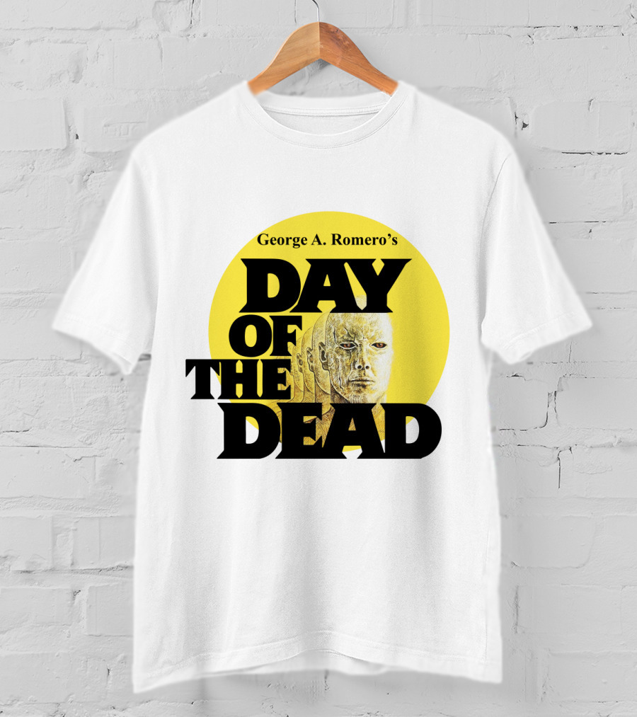George A. Romero's Day Of The Dead Zombie Horror Movie T-Shirt
