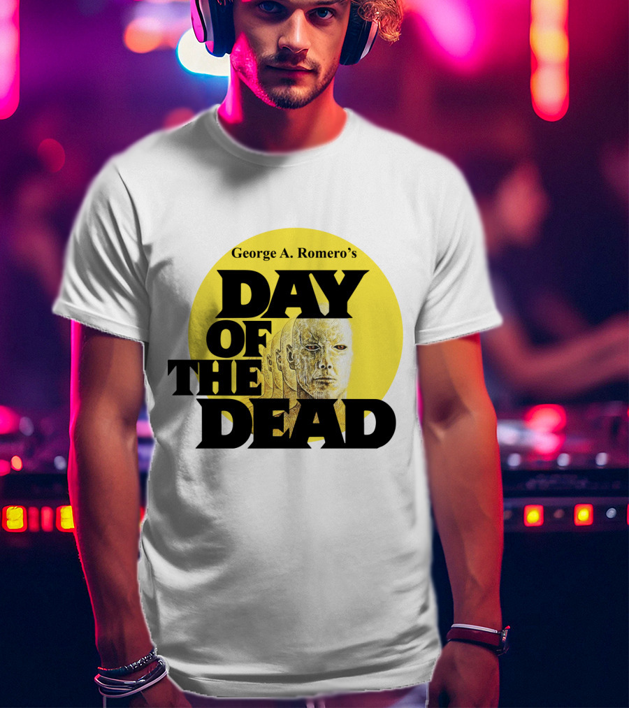 George A. Romero's Day Of The Dead Zombie Horror Movie T-Shirt