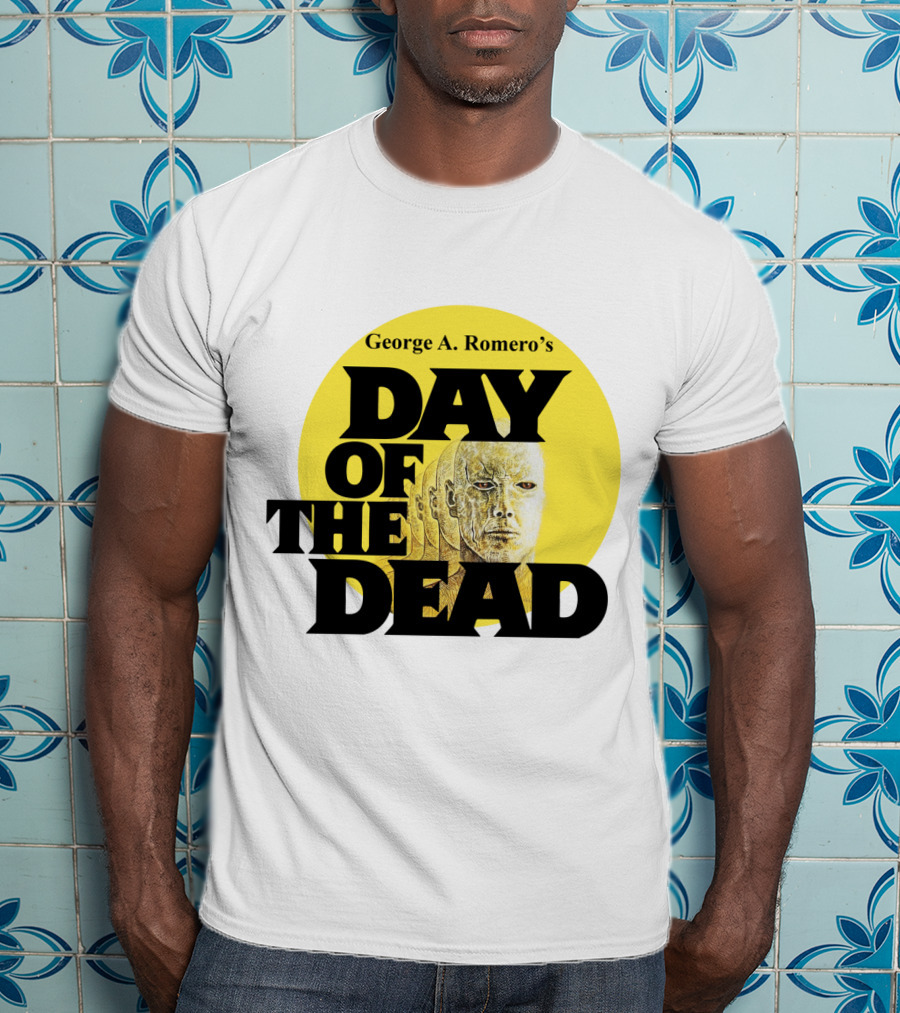 George A. Romero's Day Of The Dead Zombie Horror Movie T-Shirt