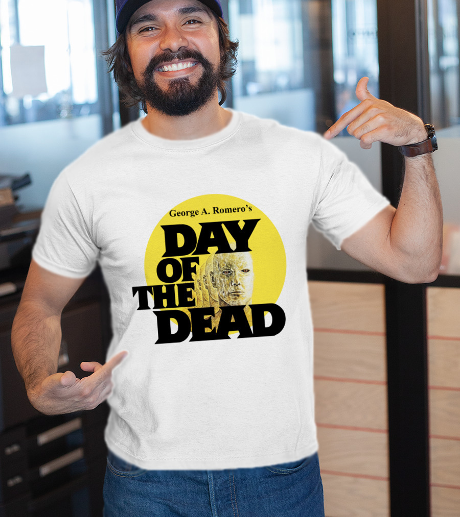 George A. Romero's Day Of The Dead Zombie Horror Movie T-Shirt