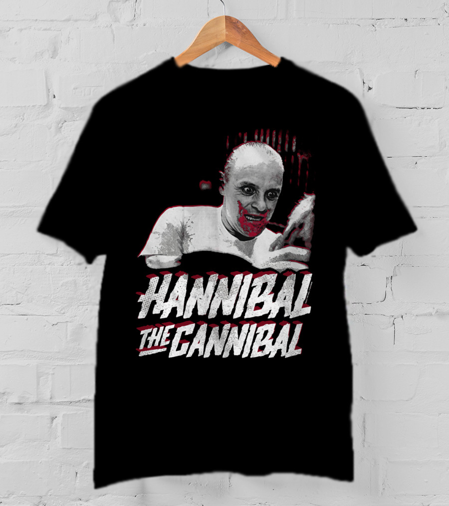 Hannibal The Cannibal Silence Of The Lambs Horror T-Shirt