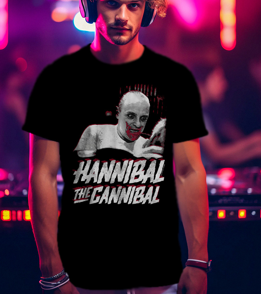 Hannibal The Cannibal Silence Of The Lambs Horror T-Shirt