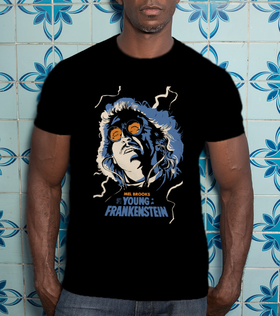 Mel Brooks Young Frankenstein Electric Shock T-Shirt