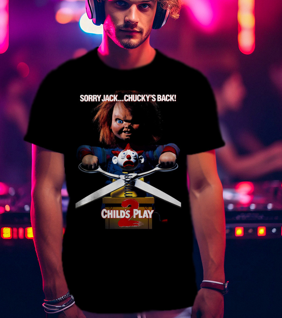 Sorry Jack Chucky's Back Child's Play 2 T-Shirt