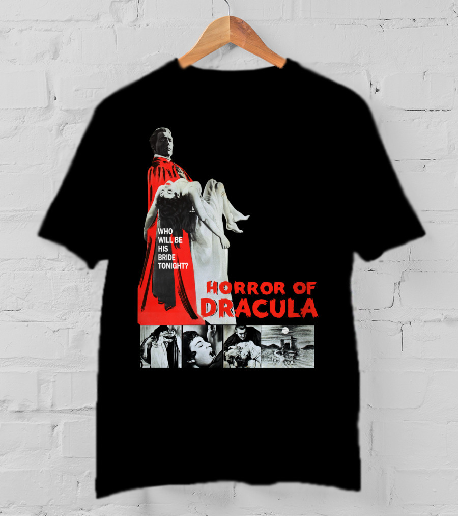 Horror Of Dracula Who Will Be His Bride Tonight T-Shirt