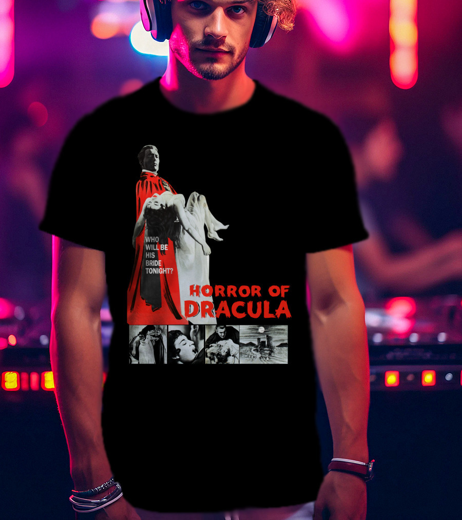 Horror Of Dracula Who Will Be His Bride Tonight T-Shirt