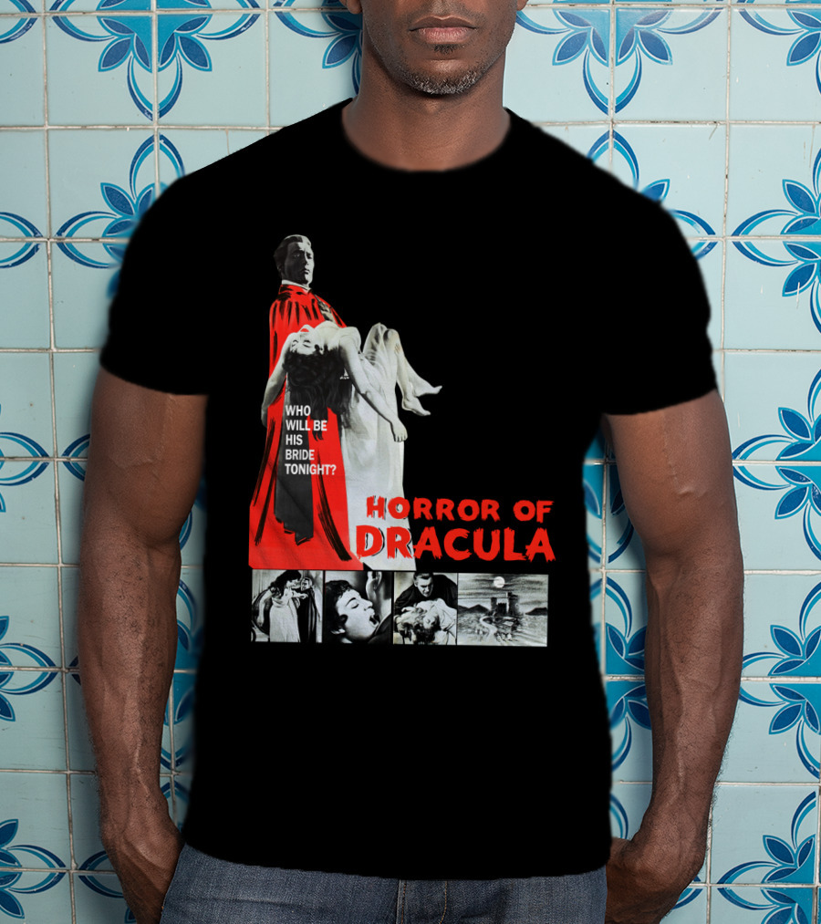Horror Of Dracula Who Will Be His Bride Tonight T-Shirt