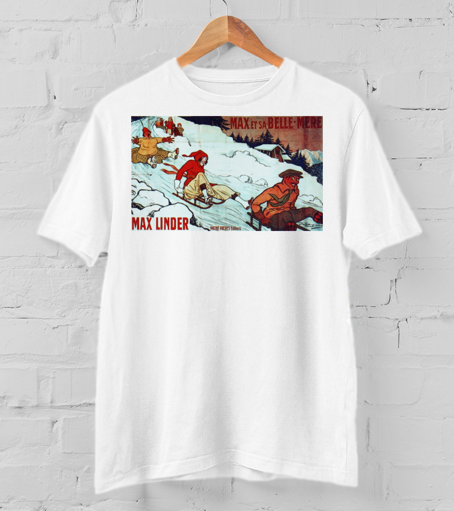 Max Et Sa Belle-Mère Max Linder Pathé Frères 1911 T-Shirt