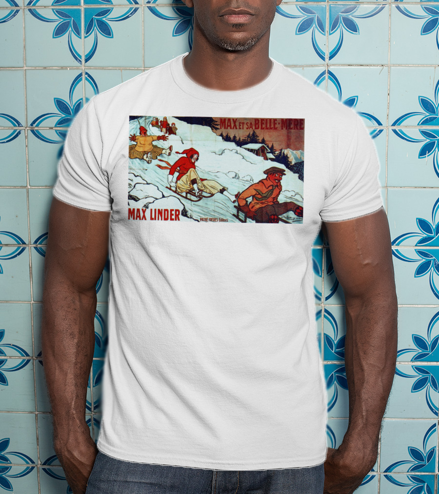 Max Et Sa Belle-Mère Max Linder Pathé Frères 1911 T-Shirt
