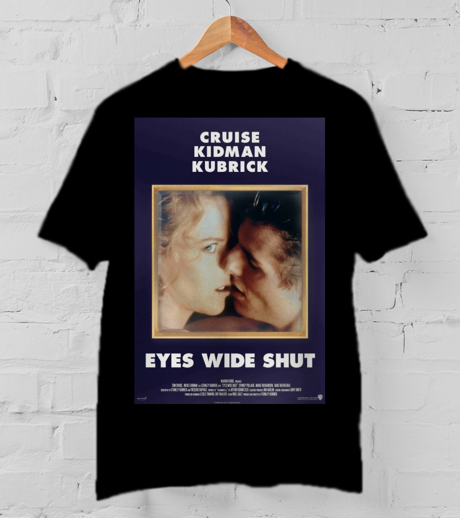 Cruise Kidman Kubrick Eyes Wide Shut 1999 Film T-Shirt