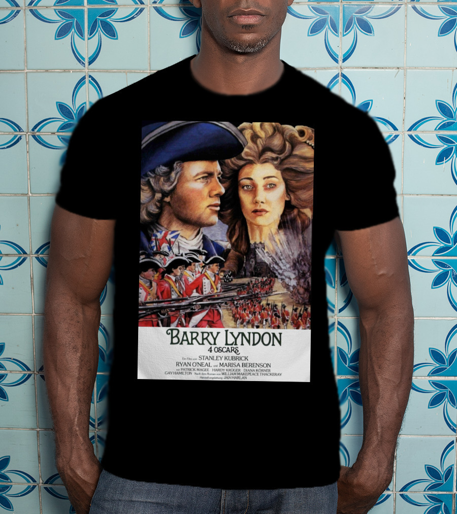 Barry Lyndon Stanley Kubrick 4 Oscars Ryan O'Neal Marisa Berenson T-Shirt