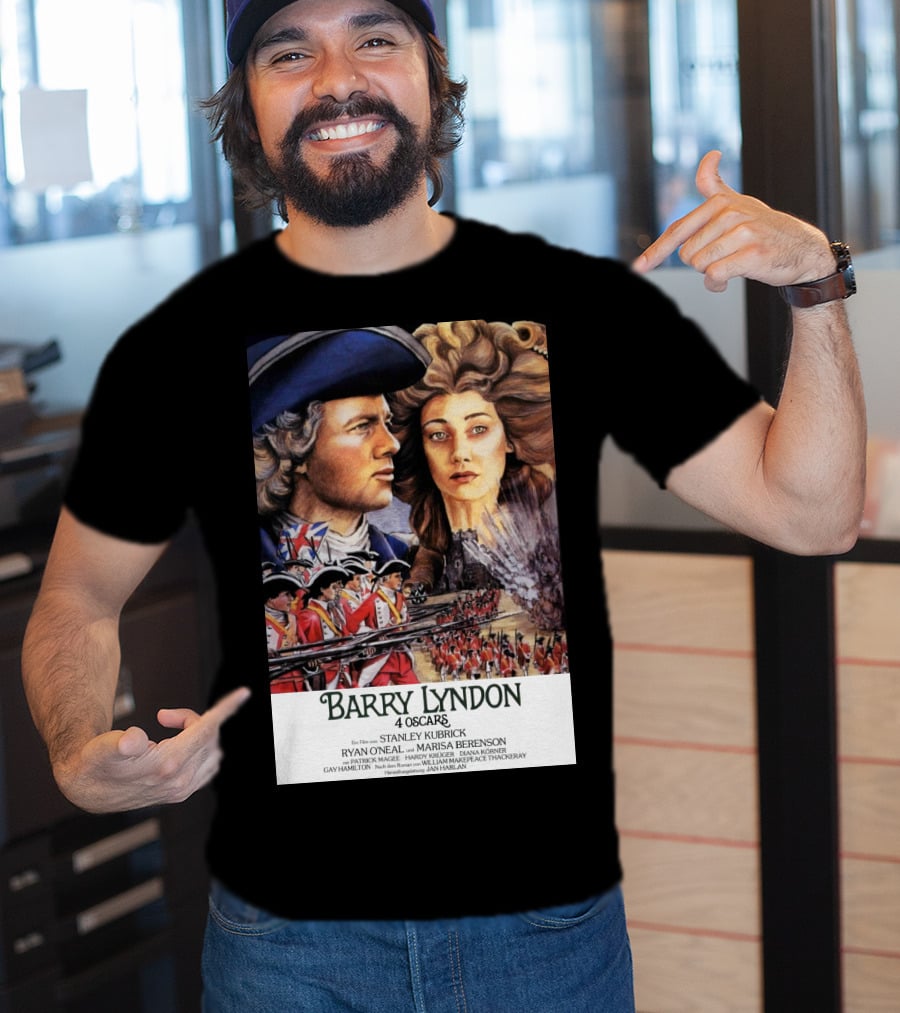 Barry Lyndon Stanley Kubrick 4 Oscars Ryan O'Neal Marisa Berenson T-Shirt